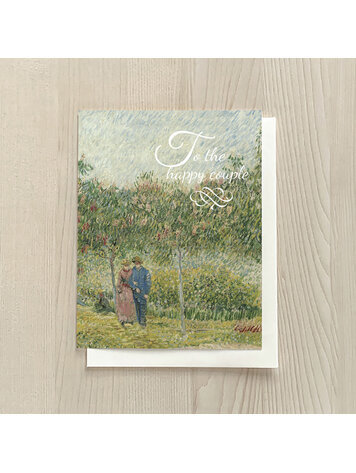 Vivid Print To The Happy Couple