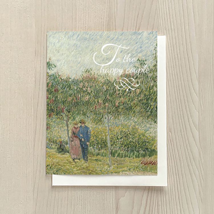 Vivid Print To The Happy Couple