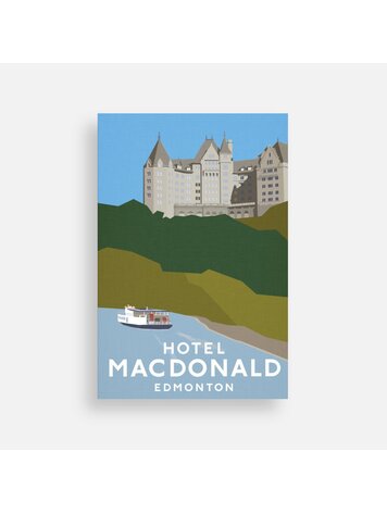 Bee Waeland Hotel Macdonald Postcard