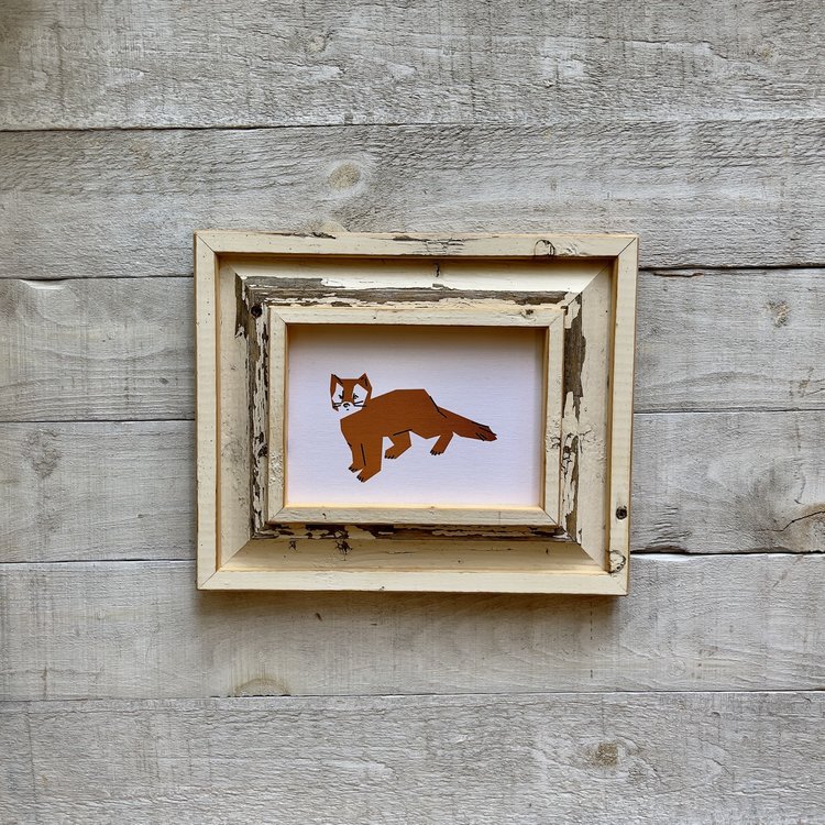 Bee Waeland Canadian Parks Pine Marten Barnwood Edition