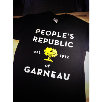 Vivid Print Peoples Republic of Garneau T-Shirts