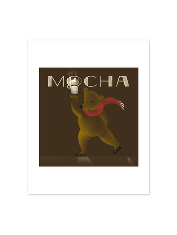 Bee Waeland Mocha Bear