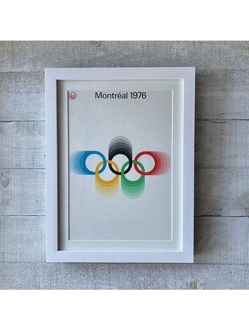 Vivid Vintage Montréal Olympics The Invitation Framed Poster