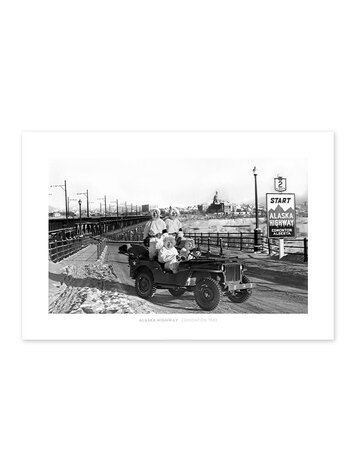 Vivid Archives Alaska HIghway Edmonton 1942