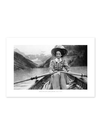 Vivid Archives Boating on Lake Louise July 1909