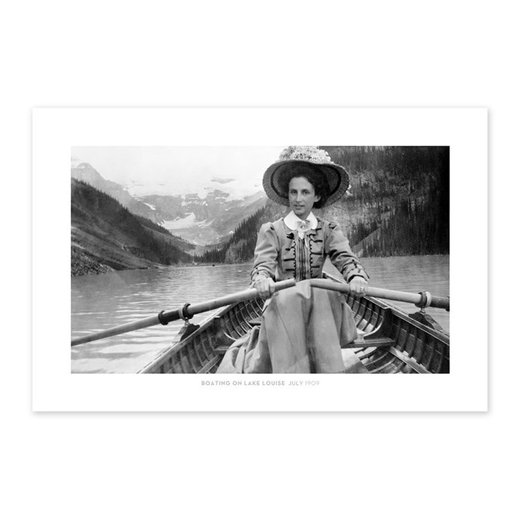 Vivid Archives Boating on Lake Louise July 1909