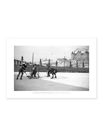 Vivid Archives Cloverdale Hockey Players Edmonton January 1926