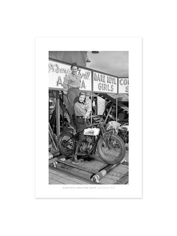 Vivid Archives Dare Devil Girls Side Show Edmonton 1952