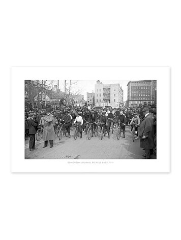 Vivid Archives Edmonton Journal Bicycle Race 1919