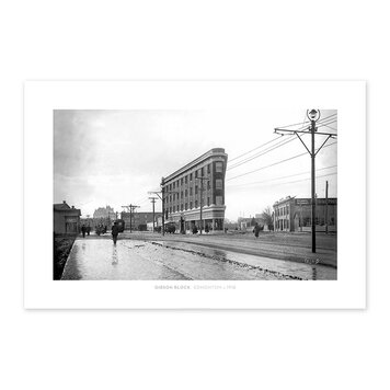 Vivid Archives Gibson Block Edmonton 1918