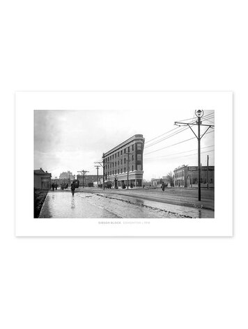Vivid Archives Gibson Block Edmonton 1918