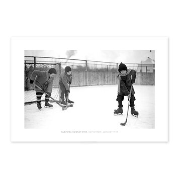 Vivid Archives Glenora Hockey Rink Edmonton January 1929