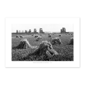 Vivid Archives Grain Elevators at Stavely 1920