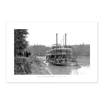 Vivid Archives HBC Steamer North West Edmonton 1896