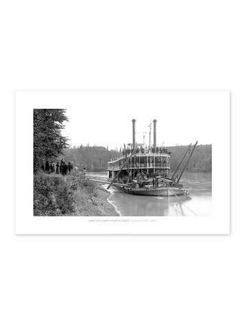 Vivid Archives HBC Steamer North West Edmonton 1896