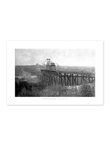 Vivid Archives High Level Bridge Edmonton April 1912