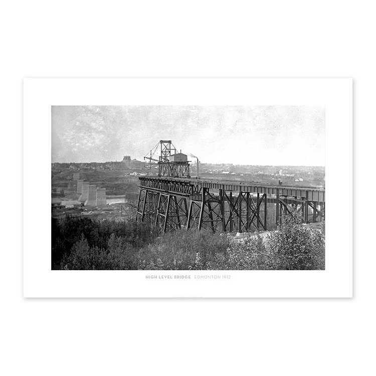 Vivid Archives High Level Bridge Edmonton April 1912
