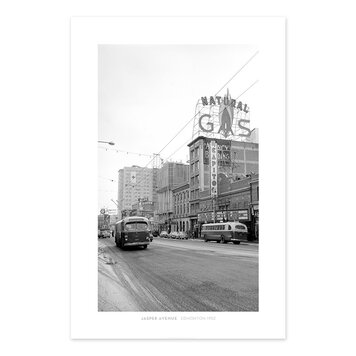 Vivid Archives Jasper Avenue Edmonton 1952