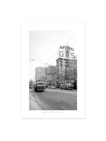 Vivid Archives Jasper Avenue Edmonton 1952