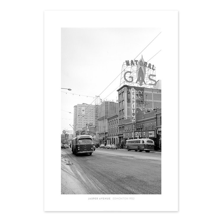 Vivid Archives Jasper Avenue Edmonton 1952
