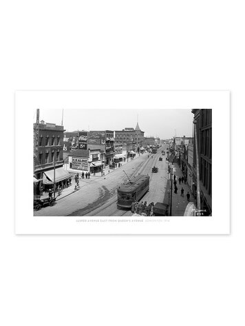 Vivid Archives Jasper Avenue East from Queen’s Avenue 1914