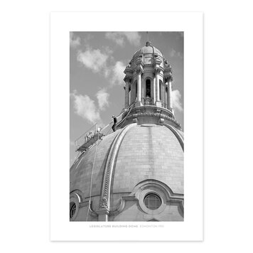 Vivid Archives Legislature Building Dome Edmonton 1951