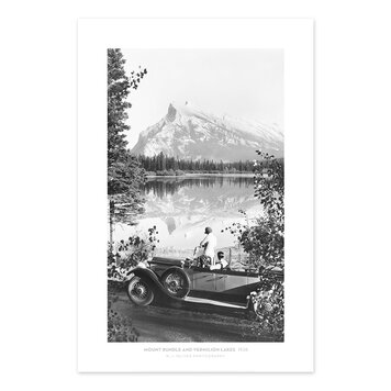 Vivid Archives Mount Rundle and Vermilion Lakes 1928