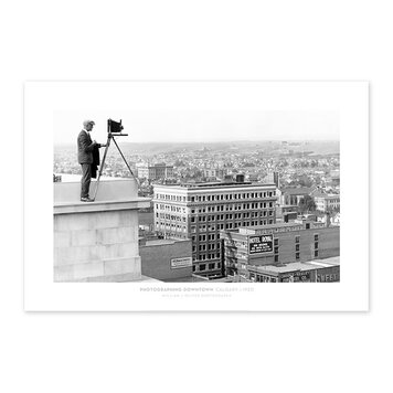 Vivid Archives Photogaphing Downtown Calgary c1920