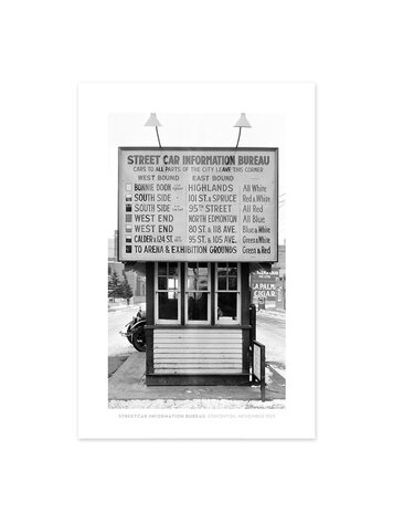 Vivid Archives Streetcar Information Bureau Edmonton November1923