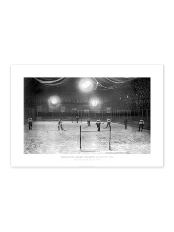 Vivid Archives Thistle Rink Hockey Practice Edmonton 1900