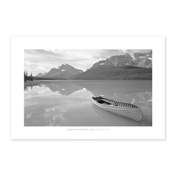 Vivid Archives Upper Waterfowl Lake August 1957