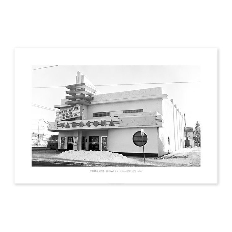 Vivid Archives Varscona Theatre  Edmonton February 1959