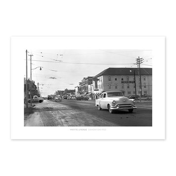 Vivid Archives Whyte Avenue Edmonton 1953