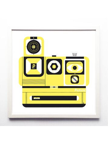 Raymond Biesinger Polaroid Yellow