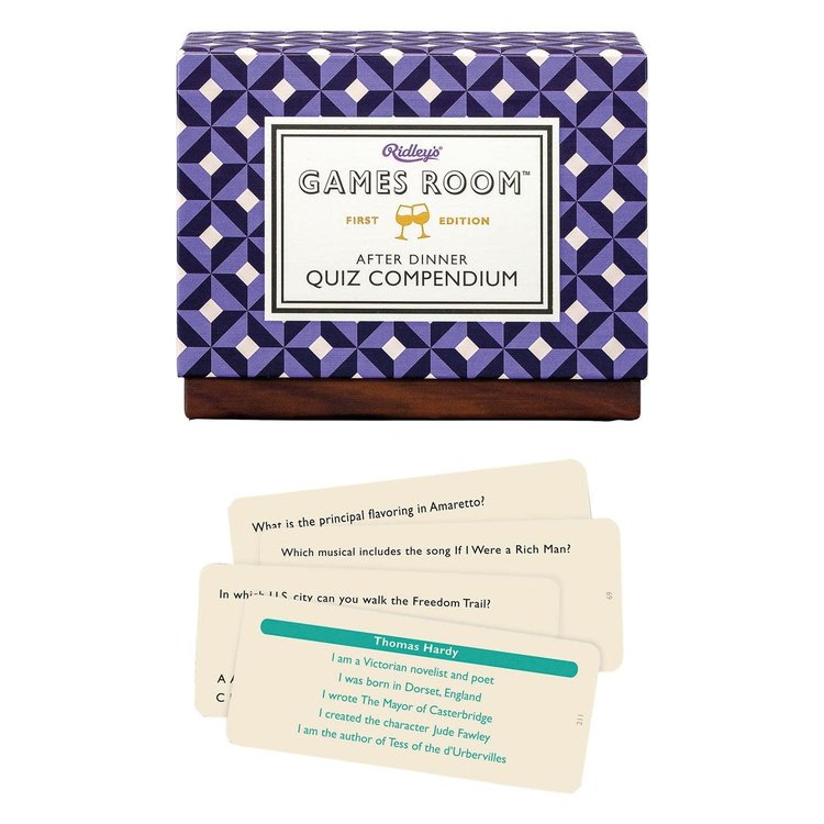 Games Room After Dinner Quiz Compendium