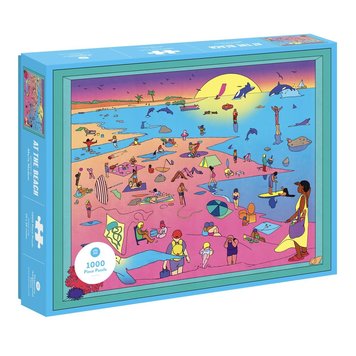 Princeton Architectural Press At the Beach 1000 Piece Puzzle Princeton Architectural Press At the Beach 1000 Piece Puzzle