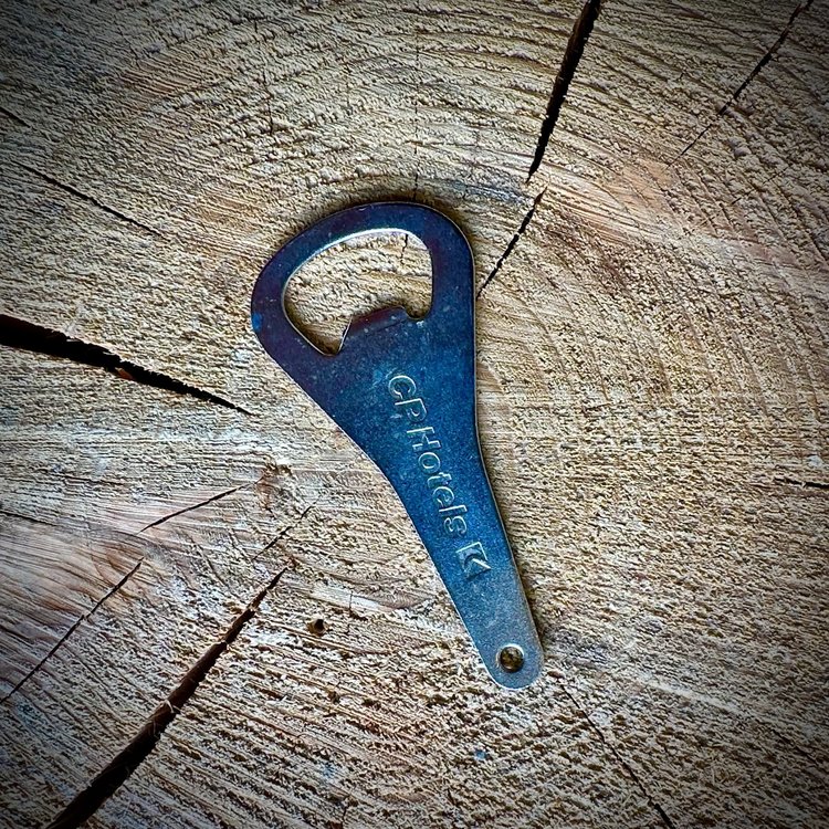 Vivid Vintage Vintage CP Hotels Bottle Opener