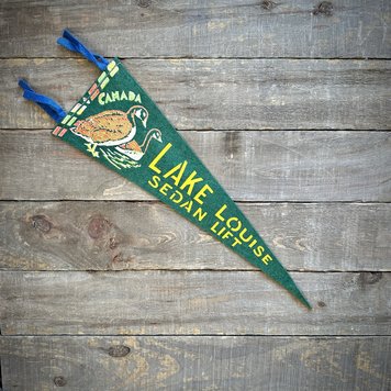 Vivid Vintage Vintage Lake Louise Pennant Green