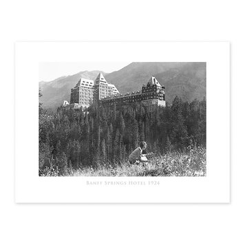 Vivid Archives Banff Springs Hotel, 1924 24x32