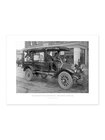Vivid Archives Edmonton Journal Motor Truck 1914 24x32