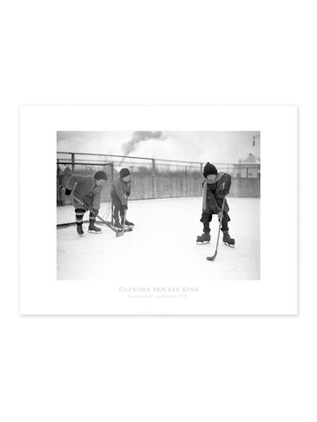 Vivid Archives Glenora Hockey Rink 1929 24x32
