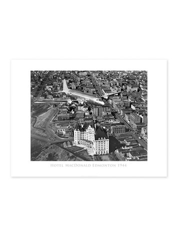 Vivid Archives Hotel Macdonald 1944 24x32