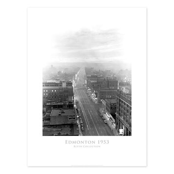 Vivid Archives Jasper Avenue 1953  24x32