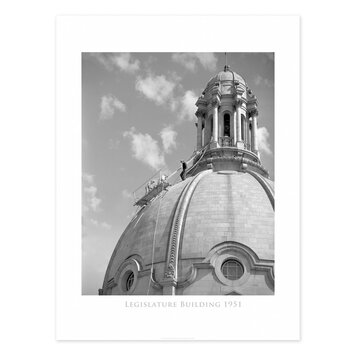 Vivid Archives Legislature Building Dome 1951 24x32