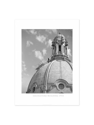 Vivid Archives Legislature Building Dome 1951 24x32