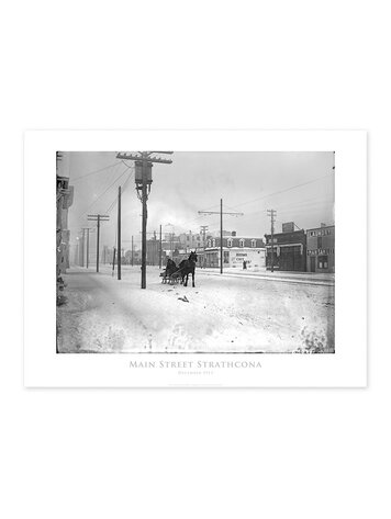 Vivid Archives Main Street Strathcona 1913 24x32