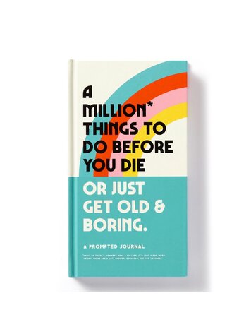 Brass Monkey A Million Things to Do Before You Die Prompted Journal