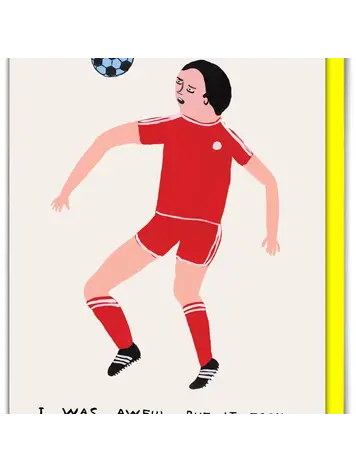 David Shrigley Football Birthday Card