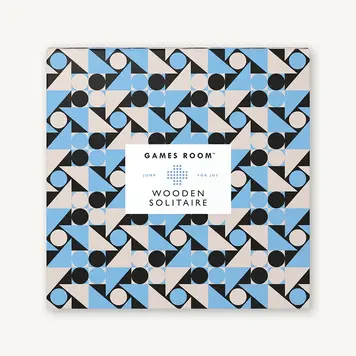 Games Room Wooden Solitaire