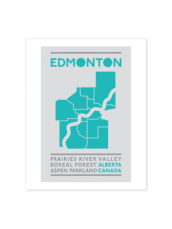 Bee Waeland Edmonton Map Glacier